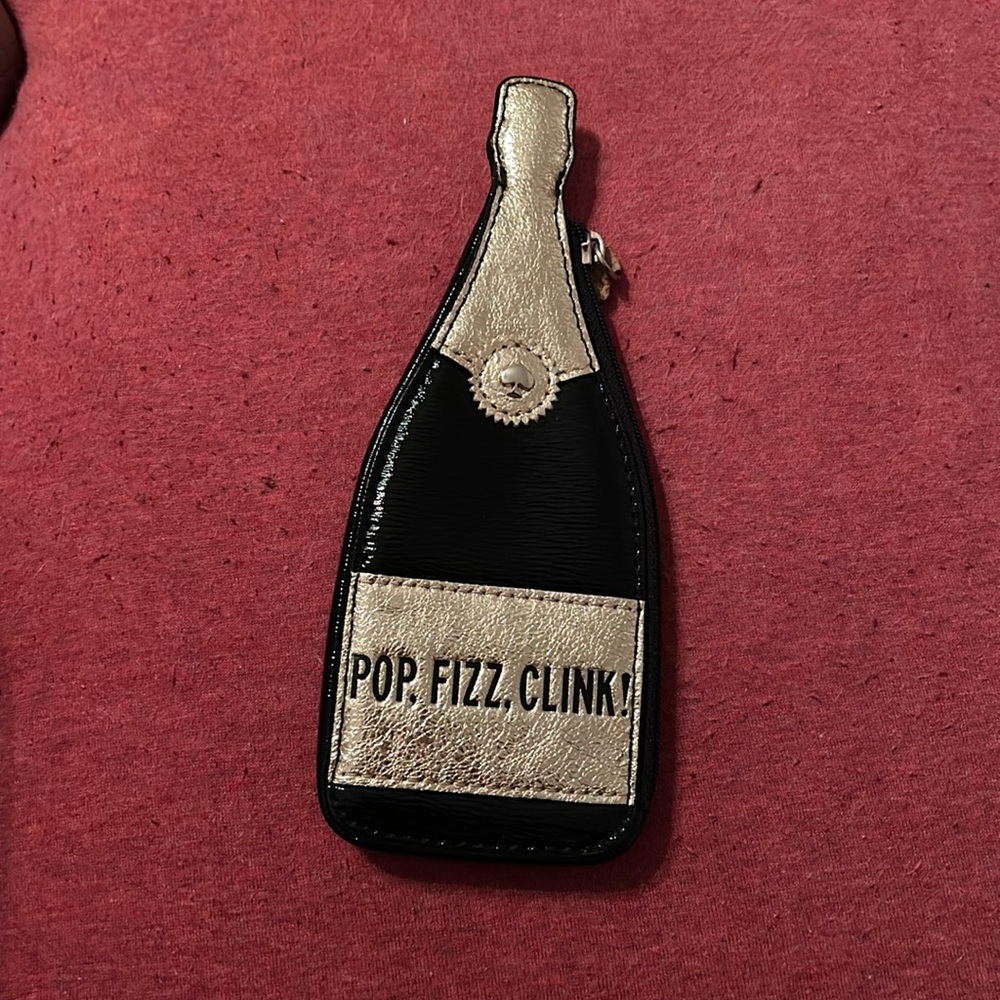 Kate Spade “Pop. Fizz. Clink!” Coin Purse
